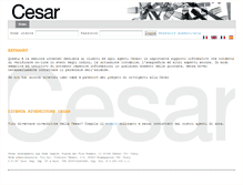 Tablet Screenshot of cesarnet.it